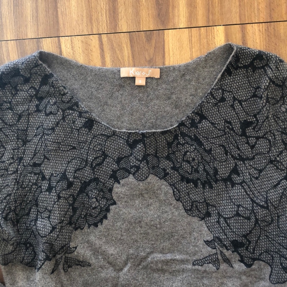 Cashmere sweater, minor repairs done!